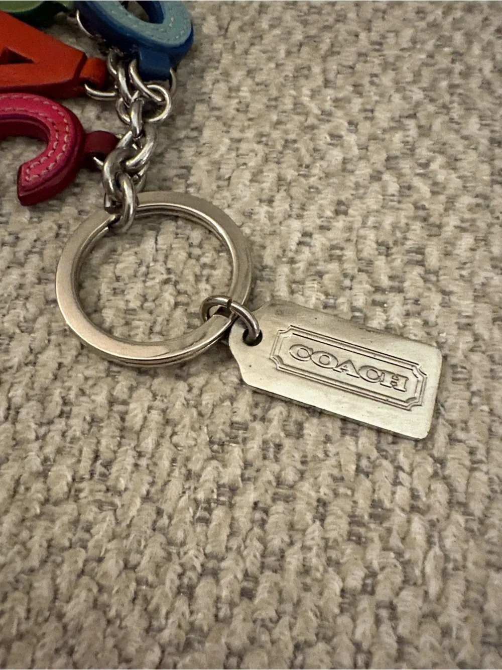 Coach Rare Y2K Keychain